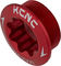 KCNC Left Crank Bolt for Shimano - red/Shimano