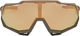 100% Speedtrap Hiper Sports Glasses - matte copper chromium-black/hiper copper mirror