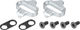 Shimano SPD Cleats SM-SH56 Modell 2023 - silber/ohne Gegenplatte