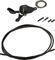 Shimano Levier de Vitesses Deore SL-M6000 avec Attache 2/3/10 vitesses - noir/2/3 vitesses