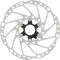 Shimano RT-EM600 Center Lock Brake Rotor for STEPS w/ External Teeth - silver-black/203 mm