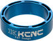 KCNC Hollow Headset Spacer 1 1/8" - blau/10 mm