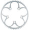 TA Zephyr Chainring, 5-arm, Outer, 110 mm BCD - silver/54 tooth