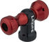 Lezyne Control Drive CO2 Pumpenkopf mit CO2 Kartusche 16 g - rot