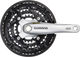 Shimano FC-T521 Kurbelgarnitur Octalink mit Kettenschutzring - silber/170,0 mm 26-36-48