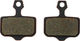 XLC Disc BP-O21 Brake Pads for Avid / SRAM - orange/Organic