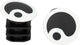 Ergon Handlebar grips - black/S