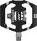 HT DUO D1 Clipless/Platform Pedals - black