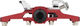 KCNC AM Trap Click / Platform Pedals - red