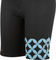 Shimano Sayama Printed Damen Shorts - black-blue/S