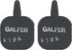 GALFER Disc Standard Brake Pads for Tektro - semi-metallic - steel/TE-003