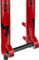 Marzocchi Fourche à Suspension Bomber DJ 26" Modèle 2024 - gloss red/Axe Traversant 15 mm/100 /37 /1 1/8" - 1,5" tapered/110 mm/26"/110 mm/110 mm