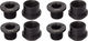 Wolf Tooth Components Set de tornillos de plato 4 brazos 6 mm - black/6 mm