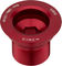 Race Face Left Crank Bolt for Cinch Crankset - gloss red