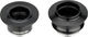 crankbrothers Rear 10 x 135 mm Adapter End Caps for Iodine / Cobalt 3, 11 2011-2016 - black/RW 12 x 142 mm thru-axle