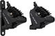 Shimano 105 v+h Set BR-R7070 + ST-R7020 Scheibenbremse - silky black/Set/links/rechts (seitenspezifisch)