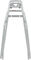 tubus Logo Classic Rack - silver/26"-28"