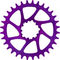 Garbaruk Round Chainring GXP/DUB Boost Direct Mount Single Speed - violet/32 