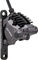 Shimano GRX Disc Brake BR-RX820 + ST-RX820-LA Remote - black-grey/Front wheel/Left (side-specific)