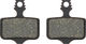 GALFER Disc Advanced Brake Pads for SRAM/Avid - semi-metallic - steel/SR-006