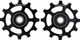 CeramicSpeed Shimano 11-speed 12 tooth Derailleur Pulleys - black/12 teeth (guide pulley), 14 teeth (tension pulley)