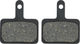 GALFER Disc Standard Brake Pads for Tektro - semi-metallic - steel/TE-001