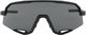 100% Slendale Smoke Sports Glasses - matte black/smoke