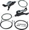 Shimano Set de manetas de cambios SLX d+t SL-M7000-11-B-I I-Spec 2/3/11 vel. - negro