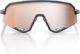 100% Slendale Hiper Sportbrille - gloss carbon fiber/hiper crimson-silver