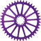 Garbaruk Round Chainring AXS Road/CX SRAM Direct Mount 8-Bolt Single - violet/42 