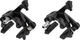 Shimano Dura-Ace Front+Rear Set Rim Brake BR-R9200 - black/Set