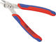 Knipex Electronic Super Knips® Zange mit Drahtklemme - rot-blau