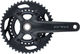 Shimano GRX RX600 Gruppe 2x11 30-46 - schwarz/Shimano Road/Anlöt/11-30/Shimano Road/170,0 mm/ohne