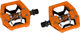 crankbrothers Double Shot 2 Clipless/Platform Pedals - orange-black