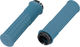 Peaty's Puños de manillar Knurl Lock-On Monarch Grips - turquoise/thick