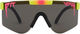 Pit Viper The Original Double Wide Polarized Sports Glasses - italo/polarized smoke