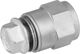 Croozer Achsmutteradapter - silver/M10 x 1