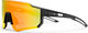 CHPO Siri Sportbrille - black/red mirror