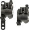 Shimano GRX BR-RX400 + ST-RX600 Disc Brake Set - black/Set/left/right (side-specific)