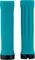 OneUp Components Poignées de guidon Lock-On - turquoise/136 mm