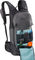 evoc FR Lite Race Protektor Rucksack - carbon-grey black/10 Liter, M/L