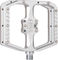 Burgtec Platform pedals - rhodium silver