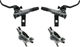 Shimano Set de Freins à Disque av+arr XTR Enduro BR-M9120 Résine J-Kit - gris/Ensemble/gauche/droite (spécifique)