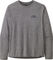 Patagonia Camiseta Capilene Cool Daily Graphic L/S Shirt - 73 skyline-feather grey/M