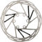 SRAM Paceline Rounded 6-bolt Brake Rotor - black-silver/140 mm