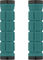 Lizard Skins Poignées de guidon Northshore Lock On - teal/130 mm