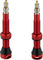 tune Tubeless Valve Set - red/Presta 44 mm