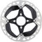 Shimano RT-MT900 Center Lock Brake Rotor for XTR w/ Magnet + Internal Teeth - silver-black/160 mm