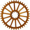 Garbaruk Round Chainring AXS Road/CX SRAM Direct Mount 8-Bolt Single - orange/40 