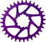 Garbaruk Oval Chainring GXP/DUB Boost Direct Mount Single Speed - violet/32 